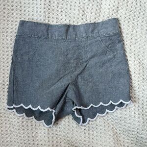 Gymboree Scallop Jean short size 12-18 months